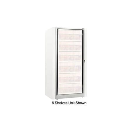 Datum Filing Systems Rotary File Cabinet Components, Base Adder Unit, Legal, 2-High, Bone White XSLG-A2E-T15